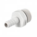Uxcell Pvc Barb Hose Fitting Connector Adapter 8mm Or 5 16 Barbed X G1 2 Male Pipe 5pcs