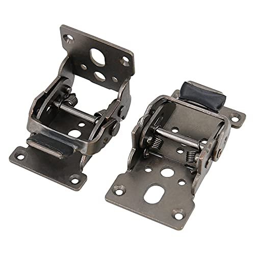 Hyddnicea 4 Pack 90a -180a Foldable Support Bracket Collapsible Frame Self-locking Hinge Table Leg Hardware With Screws