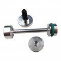 Billet Aluminum Oil Diverter Barbell Valve Plug Pickup Tube Hold Down Kit Replacement For Gm Gen Iii Iv Ls Engines Ls1-ls9 Lq4