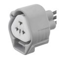 Electrical Connector For Lexus Gs430 Is300 2001 To 2005 Triangle Shape Blade Terminal 18 Gauge Black Alx-pau-si-s2539-cla21