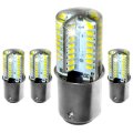 4 Pack 110v Led Light Bulbs Cool White Ba15d Base For Singer 403a 501a 503a 620e 630e 640e 66 16 99k Cg 500 550 Sewing Machines 
