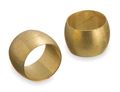 1360x6 Air Brake Tubing Sleeve 3 8 In Tube Od Brass Pack Of 10 
