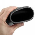 X Autohaux 70mm 2 75 Id 180 Degree Silicone Reducer Hose Coupler Intercooler Tube Black For Car Intake Piping