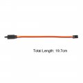 Uxcell 10pcs 6 Inches 15cm 3-pin Servo Extension Cable Wire Male To Female For Rc Futaba Jr Lock Type