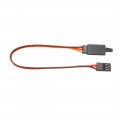 Uxcell 10pcs 6 Inches 15cm 3-pin Servo Extension Cable Wire Male To Female For Rc Futaba Jr Lock Type
