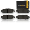 Rear Brake Pad Set For Gmc Yukon 2015 To 2020 Ceramic Friction Material Steel Backing Replacement 19386946