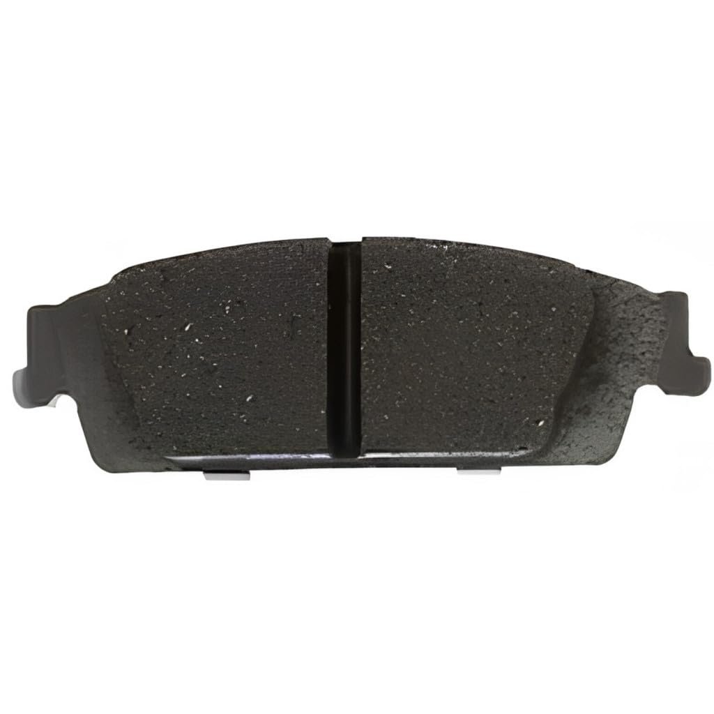 Rear Brake Pad Set For Gmc Yukon 2015 To 2020 Ceramic Friction Material Steel Backing Replacement 19386946