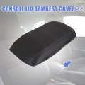 X Autohaux Car Center Console Lid Armrest Seat Box Cover Protector Replacement Microfiber Leather For Toyota Camry 2007-2011