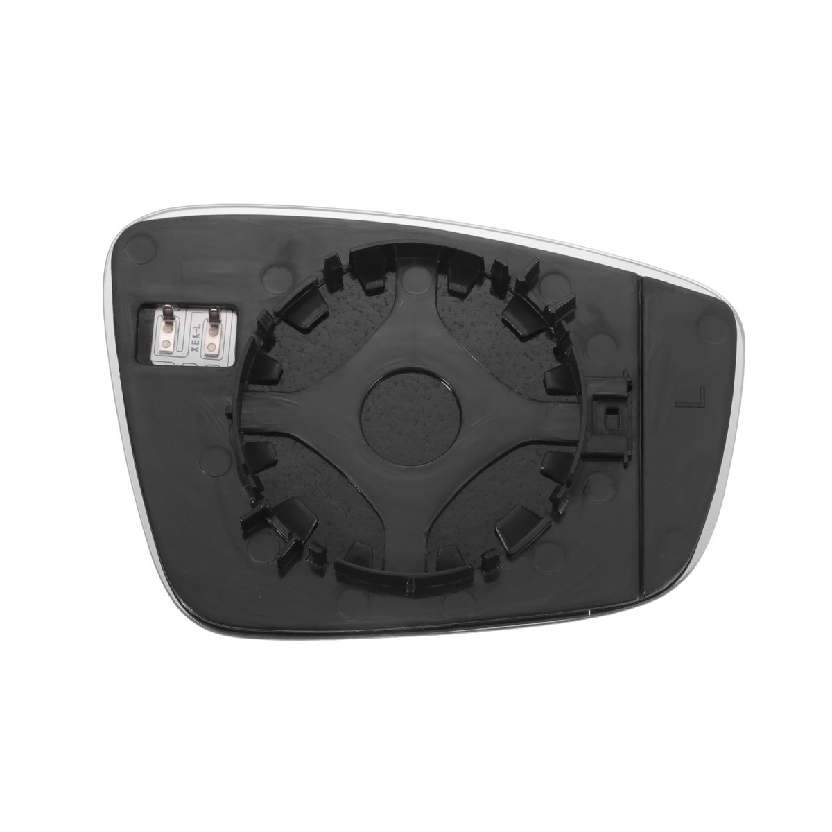 Car Rearview Left Driver Side Mirror Glass Replacement W Backing Plate Heated White For Volkswagen Beetle 2012-2019 Jetta