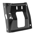 Hecasa Front Right Bumper Bracket For 2008-2010d F250 F350 F450 F550 Super Duty Mounting Plate Black Steel Replacement For 