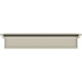 Ekena Millwork Crh07x51 -inch Bottom Width X 54 1 2-inch Top 7 1 4-inch H 1-inch P Crosshead With Trim
