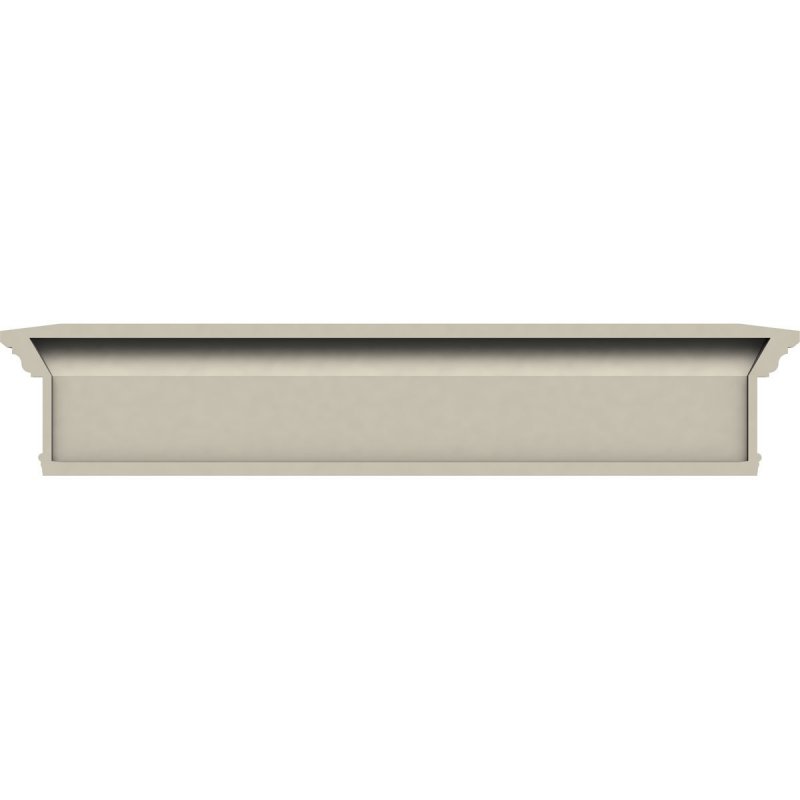 Ekena Millwork Crh07x51 -inch Bottom Width X 54 1 2-inch Top 7 1 4-inch H 1-inch P Crosshead With Trim