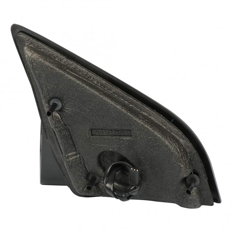 Left Side Mirror For 2003-2007 Saturn Ion Power Adjustment Non Folding Driver View Black Textured Finish