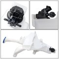 Ki1288109 Factory Style Car Windshield Washer Reservoir Tank Cap Fluid Pump Compatible With Soul 14-19 White