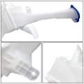 Ki1288109 Factory Style Car Windshield Washer Reservoir Tank Cap Fluid Pump Compatible With Soul 14-19 White