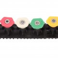 Pressure Washer Extension Wand Set With 5 Straight Rods 3 Curved 6 Nozzles And 1 4in Quick Connecti Power Lance For Enhanced