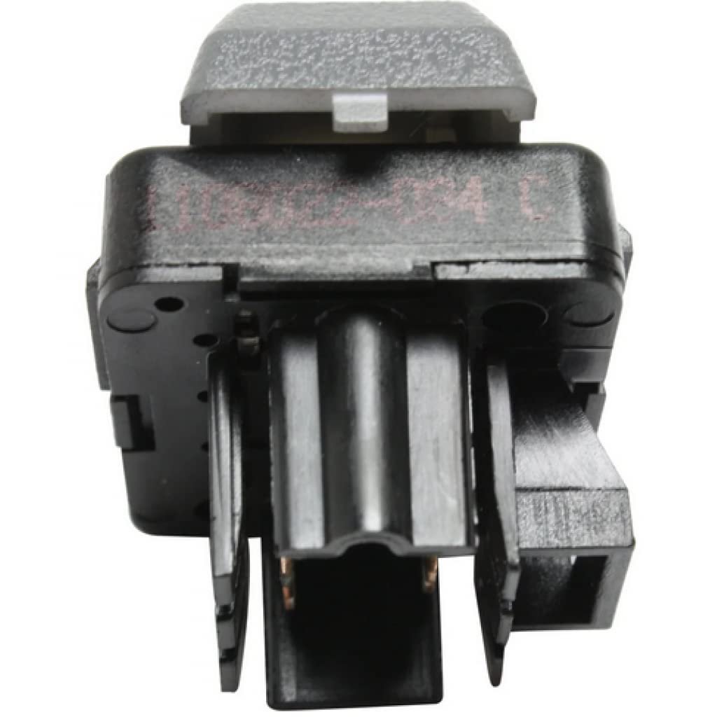 Door Lock Switch For Chevy Tahoe 1999 2000 1 Button Blade Type 8 Prong Male Terminal Black Standard Style Replacement Part