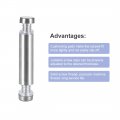 Uxcell 1 2 Dia X 2-1 8 12x54mm Double Head Standoff Screws Acrylic Glass Nails 6pcs