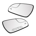 Left And Right Side Mirror Glass For 2013-2021d For Fusion Heated Replaces Ds7z-17k707-f Ds7z-17k707-b
