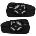 Left And Right Side Mirror Glass For 2013-2021d For Fusion Heated Replaces Ds7z-17k707-f Ds7z-17k707-b