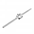 Uxcell 25mm Round Die Stock Handle Wrench Holder For Metric M7-m9 13mm-25mm With Knurled