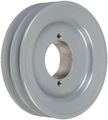 Tb Woods 2ak51 Fhp Qt Bushed V-belt Sheave A Belt Section 2 Grooves Bushing Required Cast Iron 4 95 Od 5060 Max Rpm 