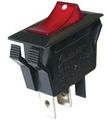 Spc21177 Illuminated Rocker Switch Spst 15a 250v Red Ip54 Rated Copper Material 