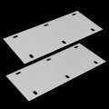 G-plus New All Aluminum Radiator Relocation Kit 55 56 57 Compatible With 1955-1957 Chevy Belair V-8 Core Support