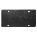 Gmc Denali All Black 3d Logo Real Carbon Fiber License Plate Universal Fit For Car Suv Truck 11 88 In X 6 Rcf Model 