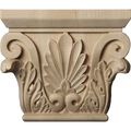 Ekena Millwork Cap06x02x05chch 6 1 2-inch W X 4 3 8-inch Bw 2 D 5 H Small Chesterfield Capital Cherry 