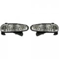 Buick Lacrosse Turn Signal Parking Light Assembly 2005-2009 Pair Driver And Passenger Side Capa Certified For Gm2520191c 