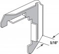 Prime-line Mp5591 Screen Frame Corners 5 16 In Stamped Aluminum Construction Mill Finish 100 Pack