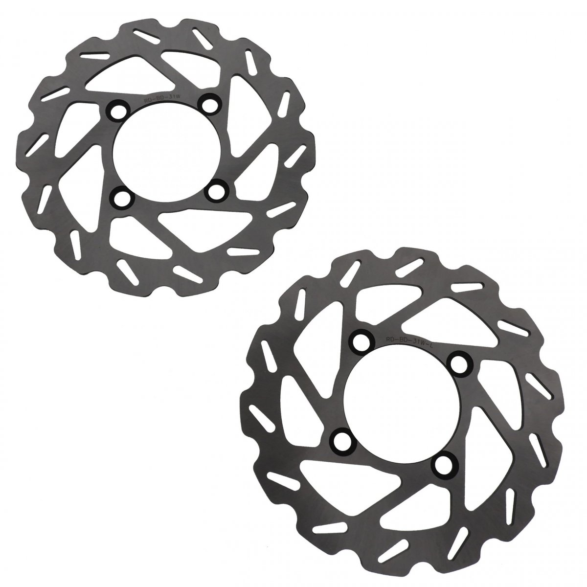 2007 Fits Yamaha Yxr660 660 Rhino Front Sport Brake Rotors And Pads