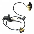 Waltyotur Motorcycle Front Rear Hydraulic Brake Caliper Set Replacement For 50cc 70cc 90cc 110cc 125cc Classic Pit Dirt Bike
