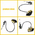 Waltyotur Motorcycle Front Rear Hydraulic Brake Caliper Set Replacement For 50cc 70cc 90cc 110cc 125cc Classic Pit Dirt Bike