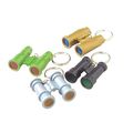 Lot Of 12 Assorted Color Mini Binocular Key Chains 