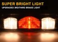 3rd Brake Light For Ford F150 2004 2005 2006 2007 2008 High Mount Center Rear Roof Third Cargo Parking Halogen Clear Red Lens