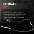 A-premium A C Discharge Hose Compatible With Volkswagen Passat 2001-2005 2 8l