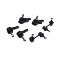 A-premium Set Of 6 Front Sway Bar Link Lower Ball Joint Outer Tie Rod End Compatible With Suzuki Verona 2004-2006 Chevrolet