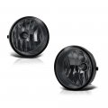 Chrome Smoke Oe-style Front Fog Light Driving Lamp Assembly For 2005-2011 Toyota Tacoma Solara Sequoia Tundra Power Switch 