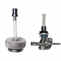 Jmchstore Aluminum Mini Bike Gas Fuel Tank Cylinder 4x11 For Coleman Baja Montser Mega Moto Predator Hemi Non 212 Engine