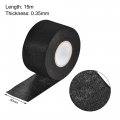Uxcell Adhesive Cloth Fabric Tape Looms Single-side 50mm X 15m Black
