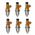 6 Pack Fuel Injectors 60v-13761-00-00 Fits 2003 Yamaha Vz225tlrb Vmax Hpdi E7t25080 1465a011