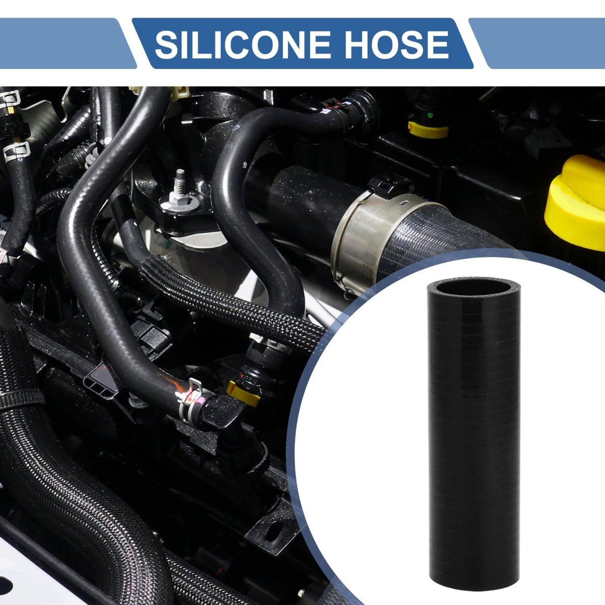 Straight Coupler Silicone Hose 32mm 1 26in Id 127mm 5in Length 0 Degrees Universal Car Coolant Air Intake Turbo Intercooler