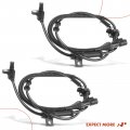 A-premium Front Side Abs Wheel Speed Sensor Compatible With Ford Models F-250 1999 Super Duty F-350 F-450 F-550 F-650 F-750