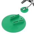 Motorcycle Kickstand Pad Universal Parking Plate Protector For Harley Honda Kawasaki Yamaha Indian Round Hard Plastic Support 