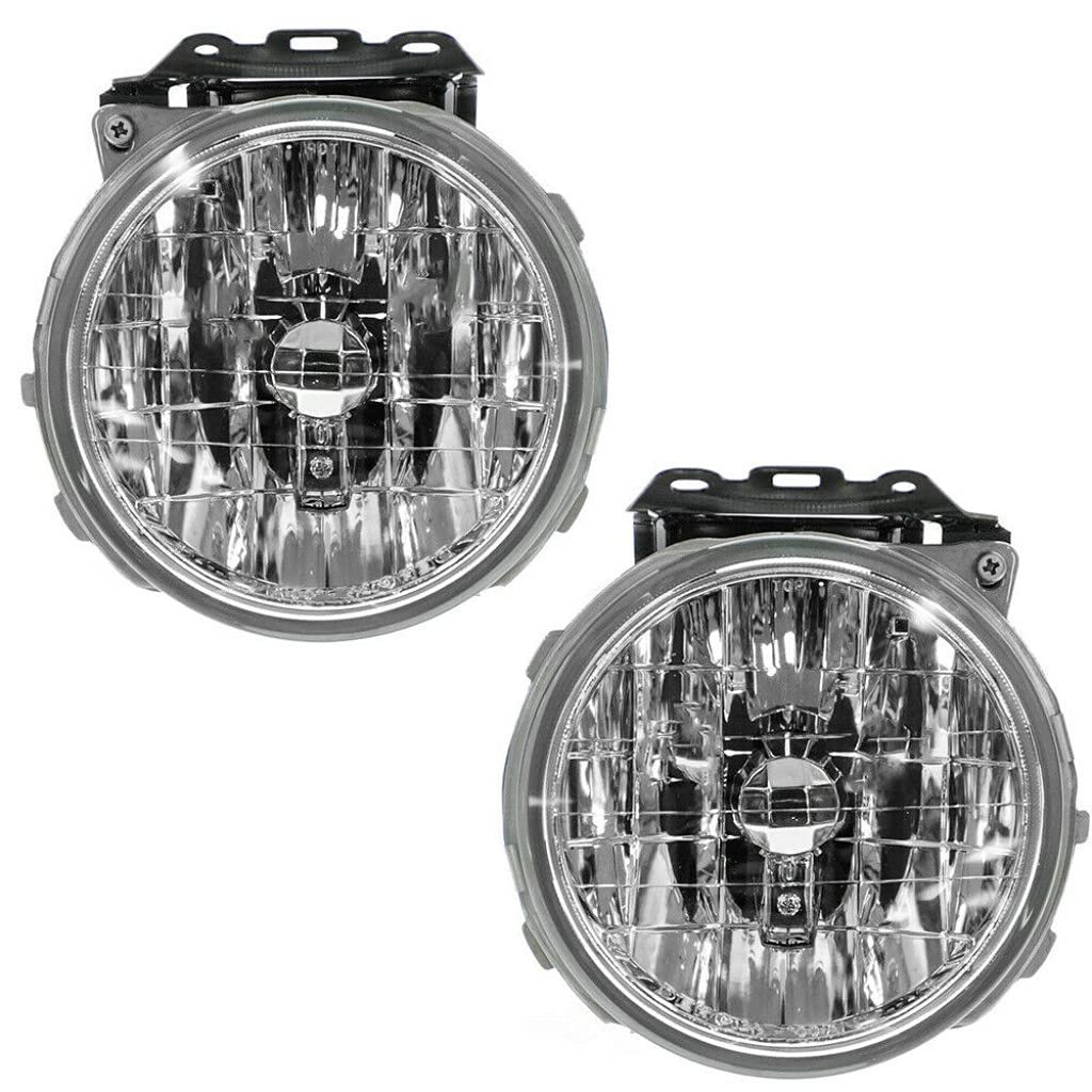 Fog Light Assembly Pair With Bulbs For 2000 2001 2002 2003 2004 Subaru Outback Driver And Passenger Side Su2592101 Su2593101