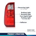 Tail Lights Pair For Ford F250 F350 F450 F550 2008-2016 Bc3z13404a Bc3z13405a Fo2801208 Fo2800208 Rear Lamp Assembly