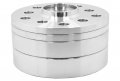 Hub Centric Wheel Spacers For Porsche 5x130 Mm 17 And 30 71 5 Bore With 90 Stud Conversion Blue Open End Lug Nuts Aftermarket
