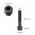 Uxcell M8x45mm Socket Head Bolts 12 9 Grade Alloy Steel Cap Screws Half Thread 10pcs